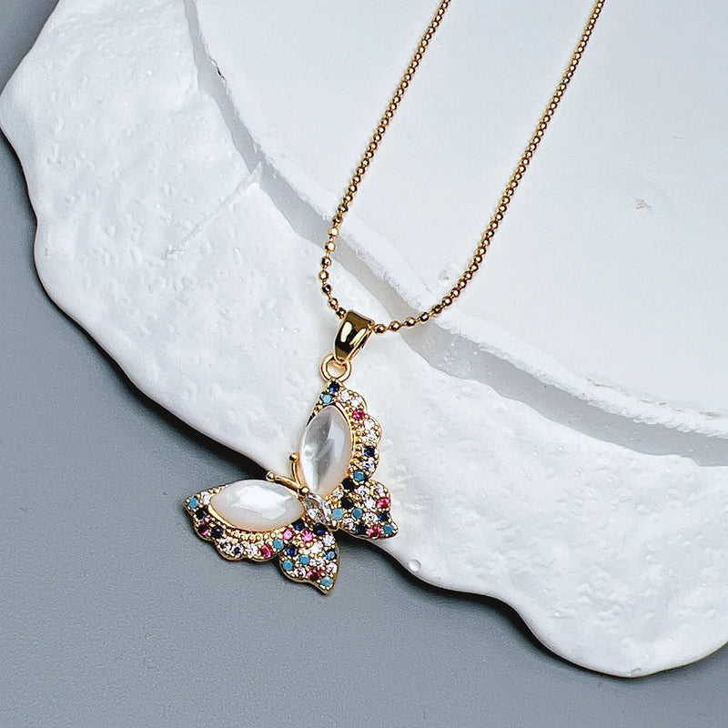 Fashion Butterfly Necklace