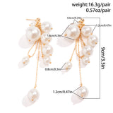 Fashion Imitation Pearl Drop Earrings