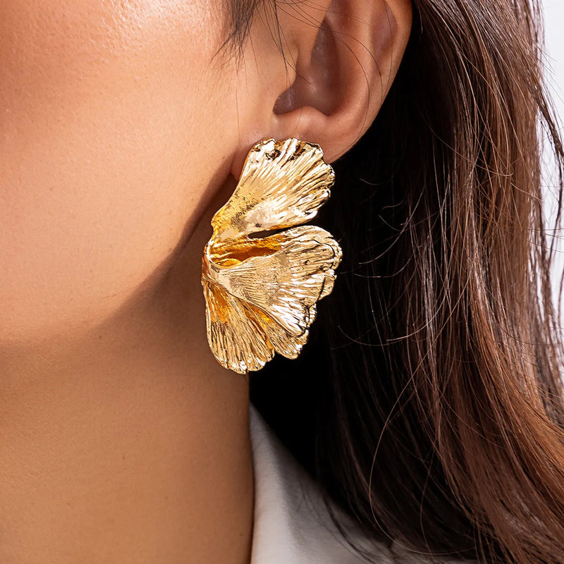 Flower Petal Earrings