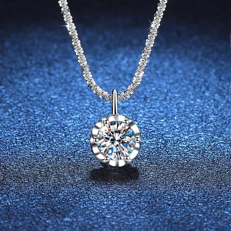 Moissanite Necklace Pendant