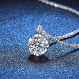 Moissanite Necklace Pendant