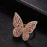 Shining Butterfly Ring For Women