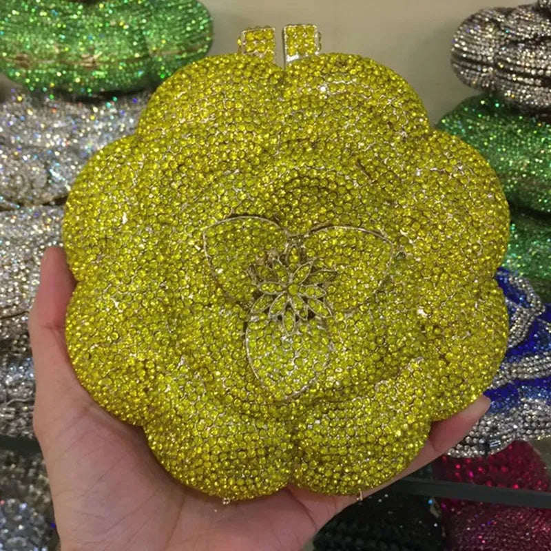 Sunflower Floral Clutch