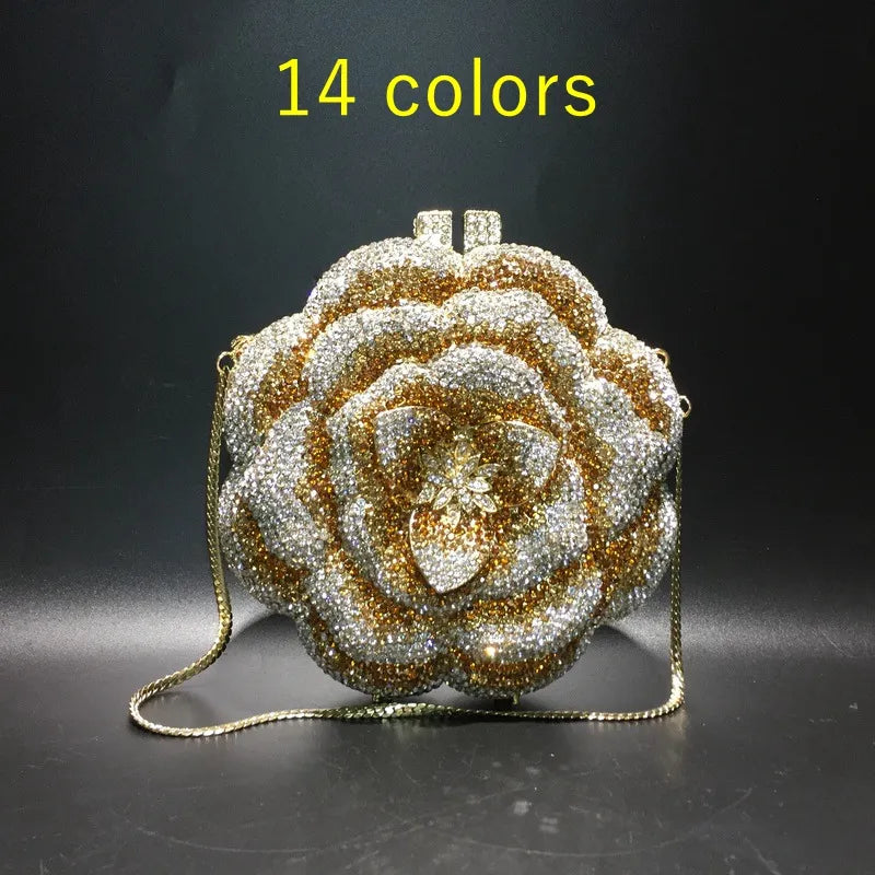 Sunflower Floral Clutch